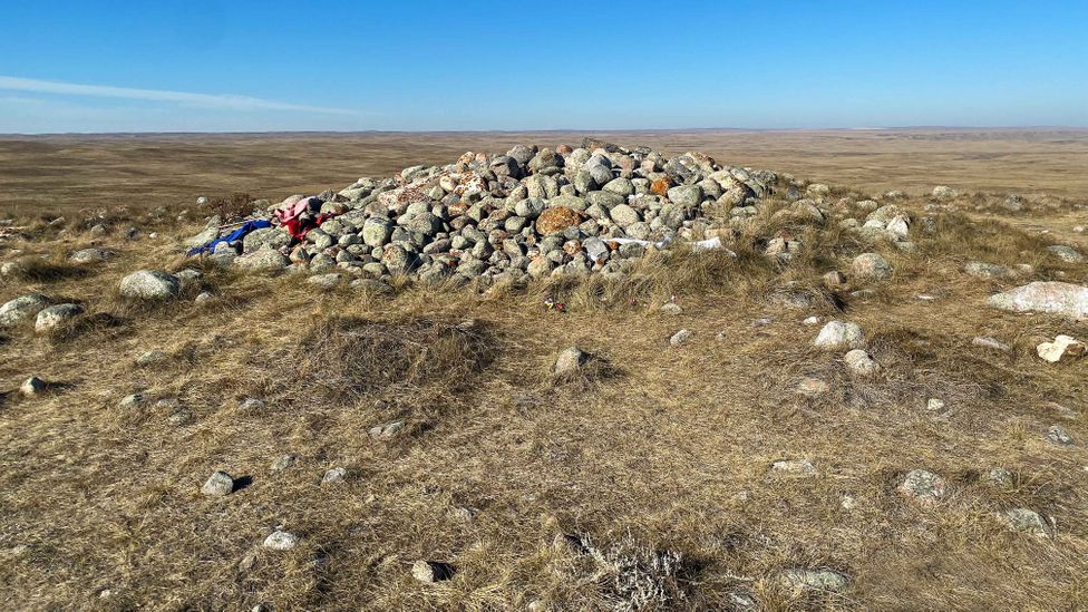 The Blackfoot People have long used the ancient stone circle as a ceremonial site (Credit: Debbie Olsen)