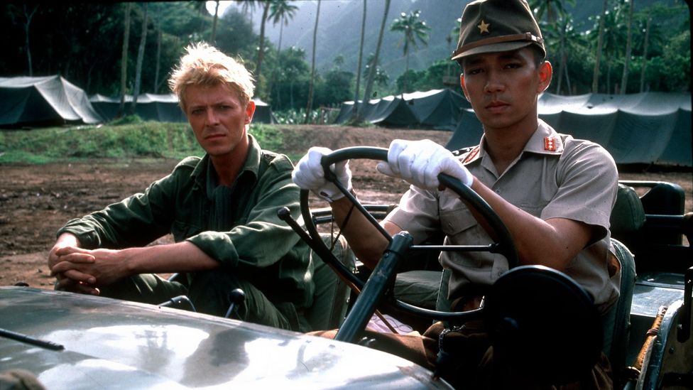 Bowie brought a subversive edge to his role as a soldier in a Japanese prison camp in 1983 film Merry Christmas, Mr Lawrence (Credit: BFI) Bowie brought a subversive edge to his role as a soldier in a Japanese prison camp in 1983 film Merry Christmas, Mr Lawrence (Credit: BFI)