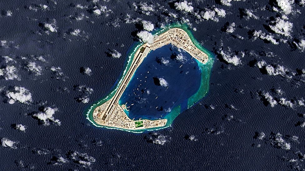 The future of islands? Subi Reef is one clue, part of a huge Chinese island-making project in the South China Sea (Credit: Getty Images)
