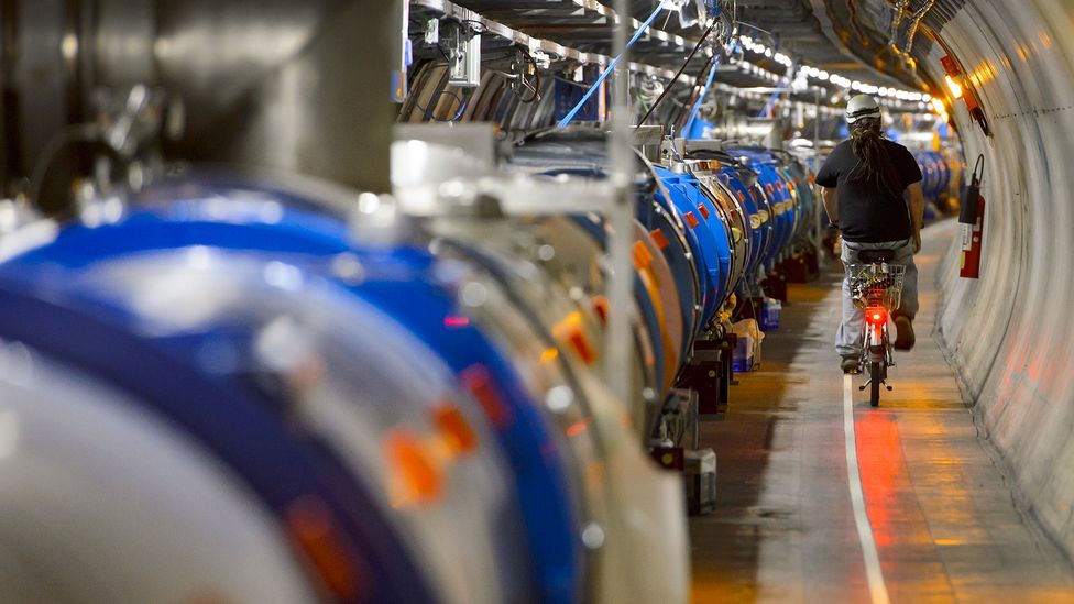 Scientists at Cern have been trying to study antimatter in the hope of understanding more about the early Universe (Credit: Fabrice Coffrini/AFP/Getty Images)