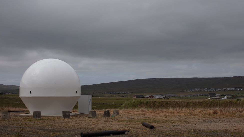 The north of Scotland - such as the Shetland Islands - could prove to be an ideal location for satellite launches (Credit: SaxaVord Spaceport)