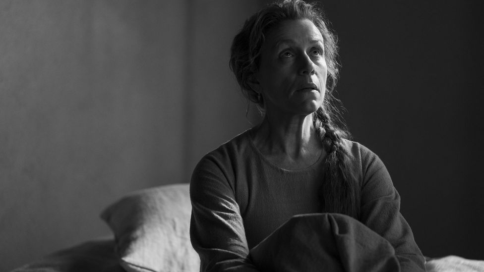 Frances McDormand is the latest actor to play Lady Macbeth on film – and she commands the screen with matriarchal authority (Credit: Apple TV+)
