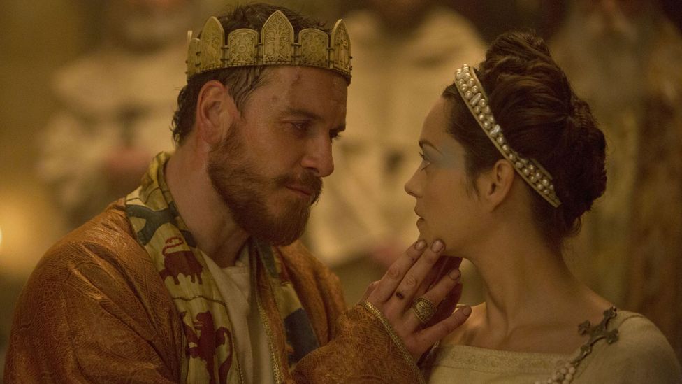 In Justin Kurzel's 2015 film, with Marion Cotillard and Michael Fassbender, it is made clear that the Macbeths are anguished by the death of their child (Credit: Alamy)
