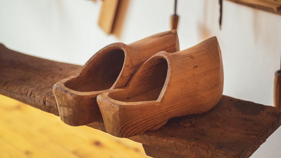 Wooden clogs were an important element of traditional Dutch attire for both men and women (Credit: Getty Images)