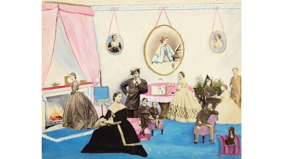 This drawing room scene by Lady Filmer subverts norms of respectability (Credit: Art institute Chicago)