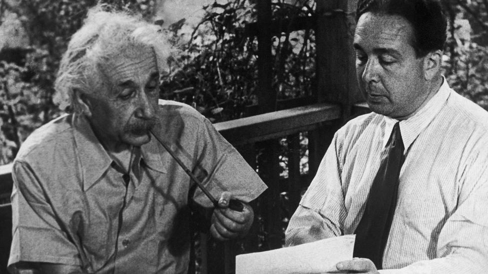 In 1939, Albert Einstein and Leo Szilard wrote to the US president warning of nuclear dangers (Credit: Alamy)