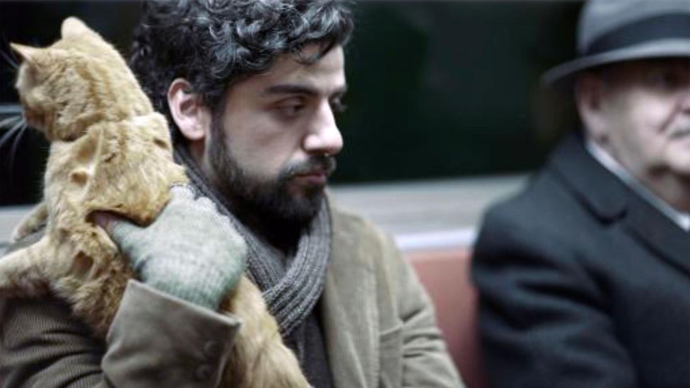 Oscar Isaac's placidity in the 2013 film Inside Llewyn Davis has echoes of Keaton's quiet melancholy (Credit: Alamy)