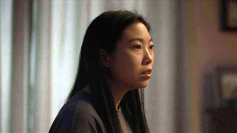 Awkwafina as Billi in the 2019 tragicomedy The Farewell is forced into a mode of repression (Credit: Alamy)