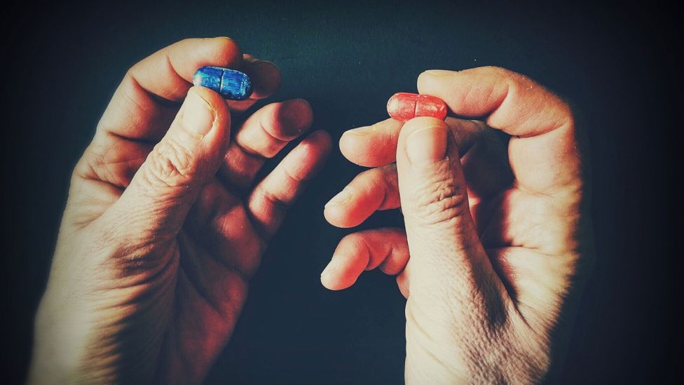 Would you take the red pill or the blue pill? (Credit: Getty Images)