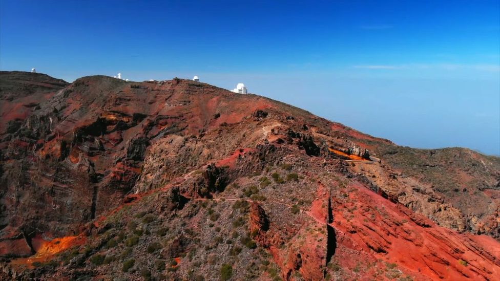 La Palma's recent volcanic eruption destroyed homes and businesses within minutes (Credit: Rafael Estefania/BBC's The Travel Show)