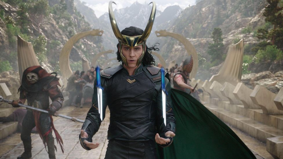 Tom Hiddleston stars as Loki in the 'Marvel Cinematic Universe' (Credit: Walt Disney Studios)