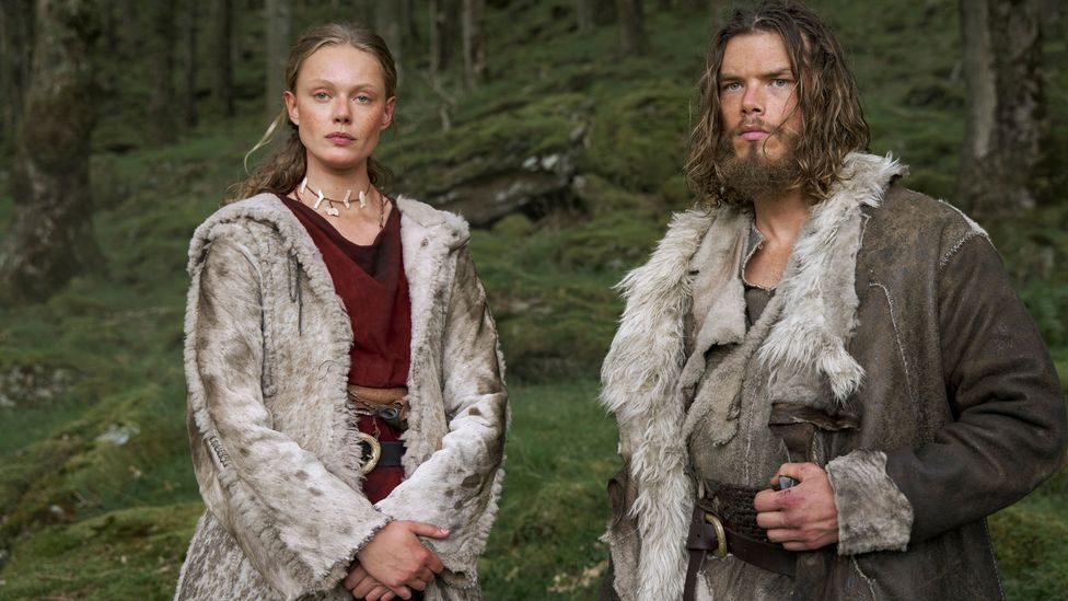 In Vikings: Valhalla, Sam Corlett and Frida Gustavsson play siblings Leif and Freydis Eriksson navigating the Northern seas from Greenland to Denmark (Credit: Netflix)