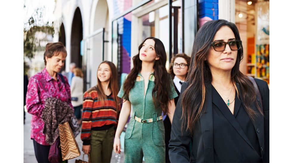 Better Things stars Pamela Adlon (right) as relatable Gen Xer Sam Fox, who lives in LA with her three daughters (Credit: FX)