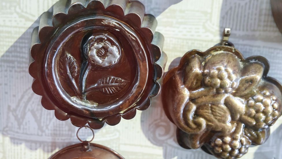 The museum exhibits an array of pudding moulds dating back to the 1700s (Credit: Ronan O'Connell)