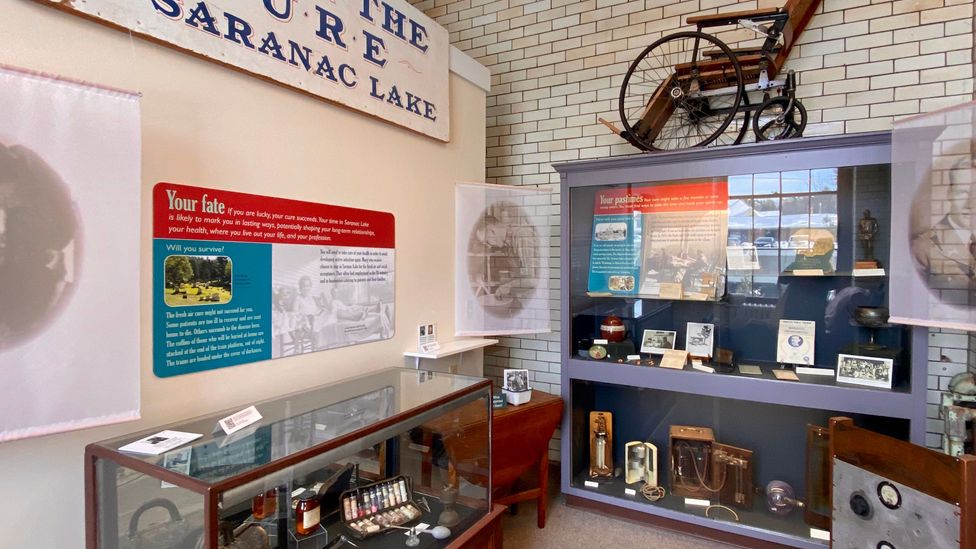 The Saranac Laboratory Museum highlights the village's unique history as a TB treatment destination (Credit: Karen Gardiner)