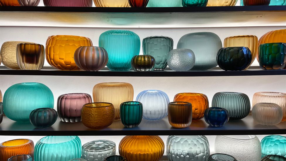Venice-based sisters Elena and Margherita Micheluzzi launched their own glassware brand (Credit: Marianna Cerini)