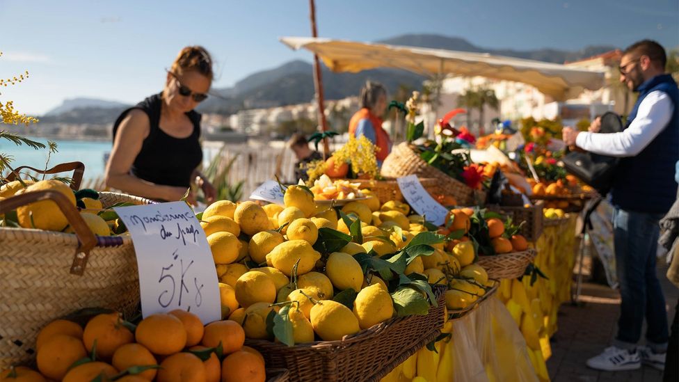 Menton was once the top lemon growing region in all of Europe (Credit: Anna Muckerman) Menton was once the top lemon growing region in all of Europe (Credit: Anna Muckerman)