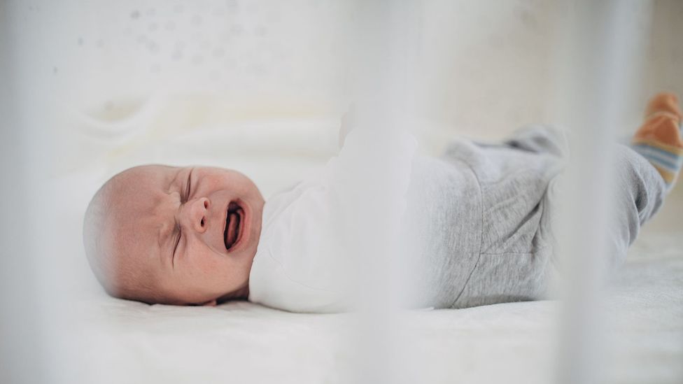 While some books suggest a form of controlled crying even for newborns, most sleep researchers caution against it (Credit: Getty Images)