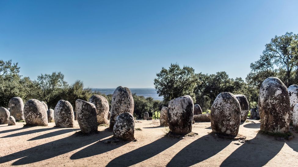 Despite predating Stonehenge by at least 1,000 years, Almendres Cromlech was only brought to the attention of the scientific community in 1964 (Credit: Sam Christmas)