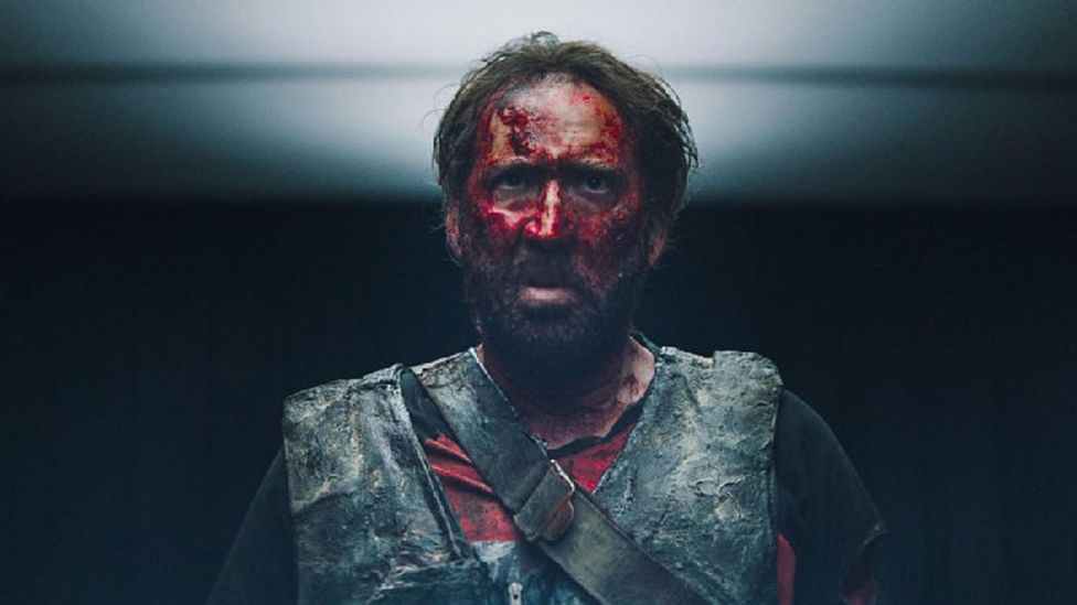 Cage has more recently turned to horror with success in films like Mandy (2018) (Credit: Alamy)