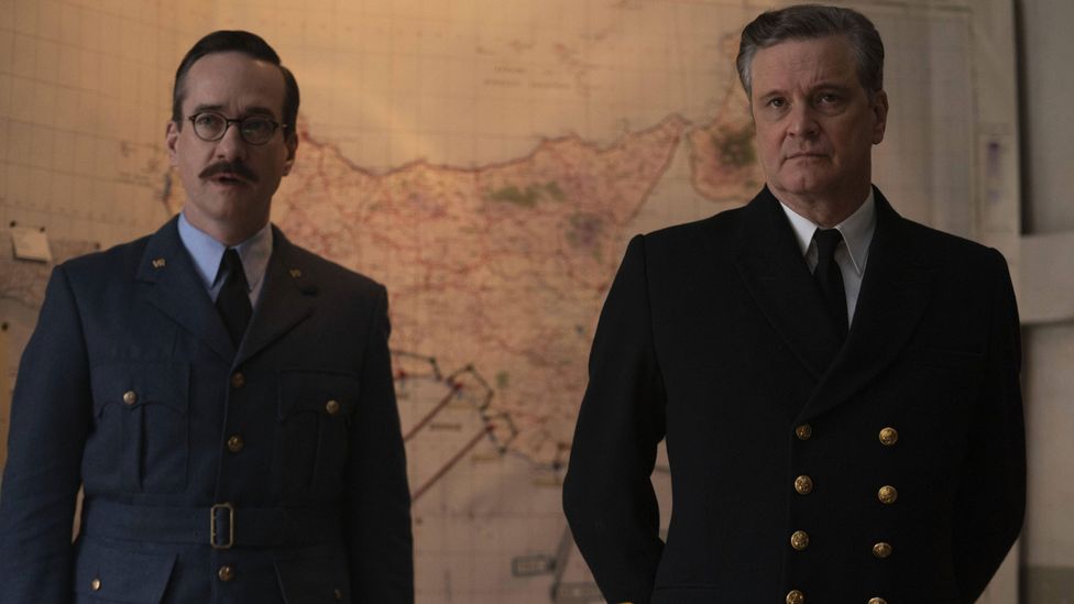 The new Operation Mincemeat film stars Matthew MacFadyen and Colin Firth as the scheme's two masterminds Ewen Montagu and Charles Cholmondeley (Credit: Alamy)