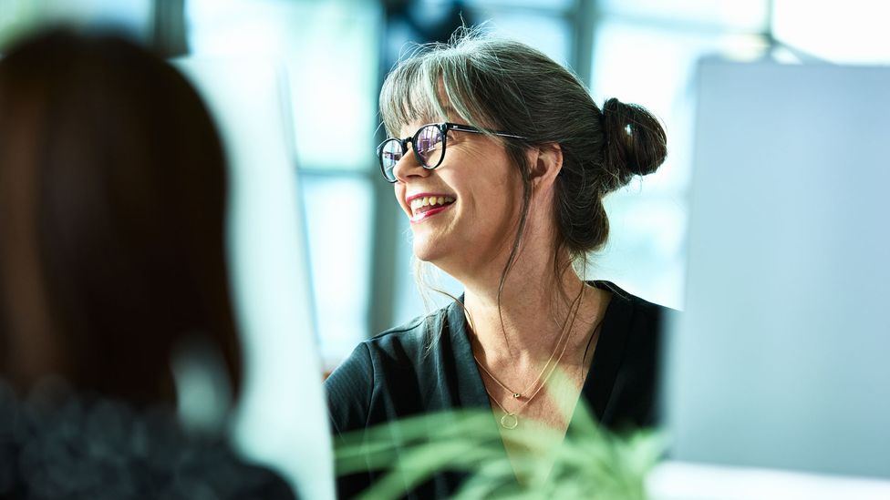 Some leaders report when workers experiencing periods or menopause are supported, they're happier and more productive (Credit: Getty Images)