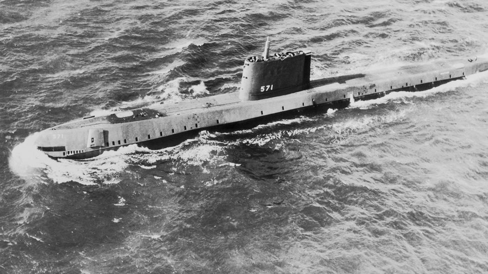 The USS Nautilus was the first American submarine to be powered by a nuclear reactor, allowing it to stay submerged for much longer (Credit: Getty Images)