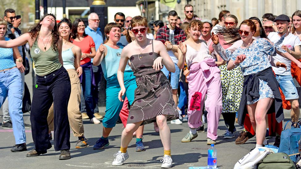 Dancing can be a powerful tool of physical protest – and indeed protests have been dismissed as choreomania (Credit: Alamy)