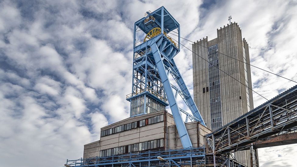 The decommissioned Staříč mine in the Czech Republic – one of the potential sites for Gravitricity’s energy storage plants (Credit: Gravitricity)