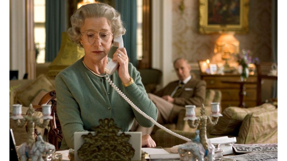 Helen Mirren starred as the monarch in Stephen Frears' film The Queen, which portrays an imagined aftermath of Princess Diana's death (Credit: Alamy)