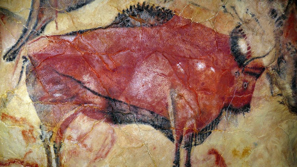 The early human cave paintings found in places such as Altamira in Spain showed a desire to create art has predated civilisation (Credit: VCG Wilson/Corbis via Getty Images)