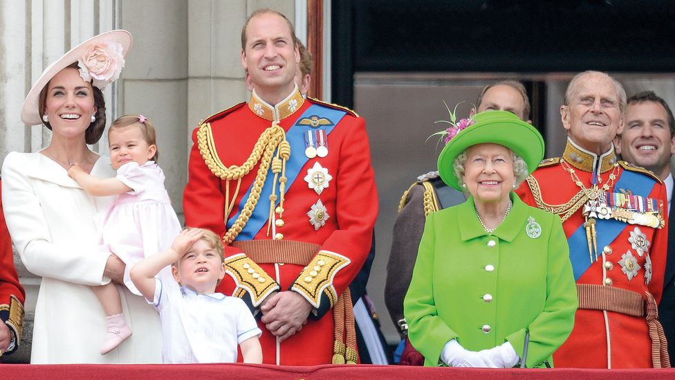At her official 90th birthday celebration in 2016, the Queen offered a colour blocking masterclass – in dazzling neon green (Credit: Getty Images)