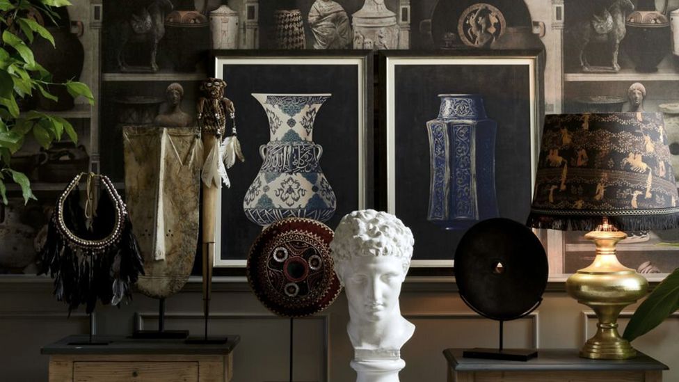 In interiors, fashion and jewellery, the Ancient Greek aesthetic is being embraced (Credit: Mind the Gap Wallpaper) In interiors, fashion and jewellery, the Ancient Greek aesthetic is being embraced (Credit: Mind the Gap Wallpaper)