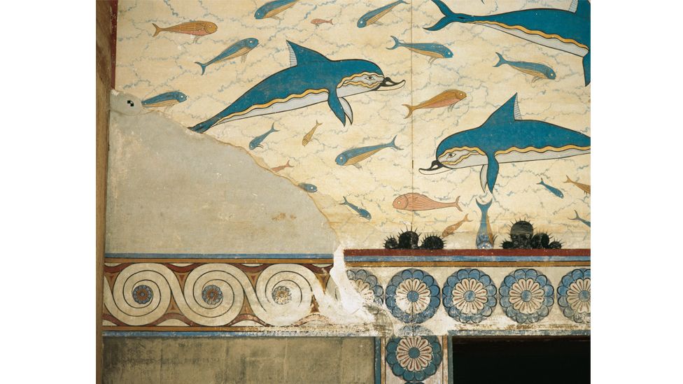 The remarkably sophisticated art and ceramics created by the Minoan civilisation on Crete still fascinate today (Credit: Getty Images)