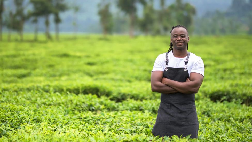 Chef Dieuveil Malonga is making waves in the culinary world with his concept of Pan-African cuisine (Credit: Meza Malonga)