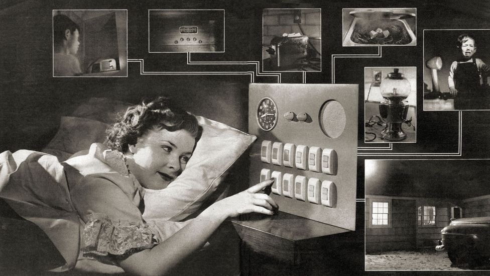 A vision of the future from the 1940s - a world where home automation boosted leisure time (Credit: Getty Images)