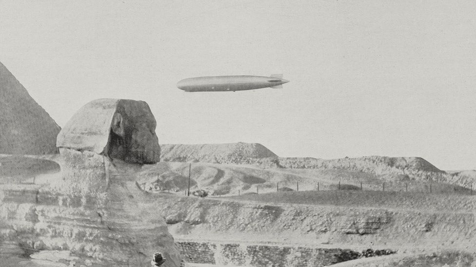 Germany was a pioneer in using airships as long-range passenger aircraft (Credit: De Agostini Picture Library/Getty Images)