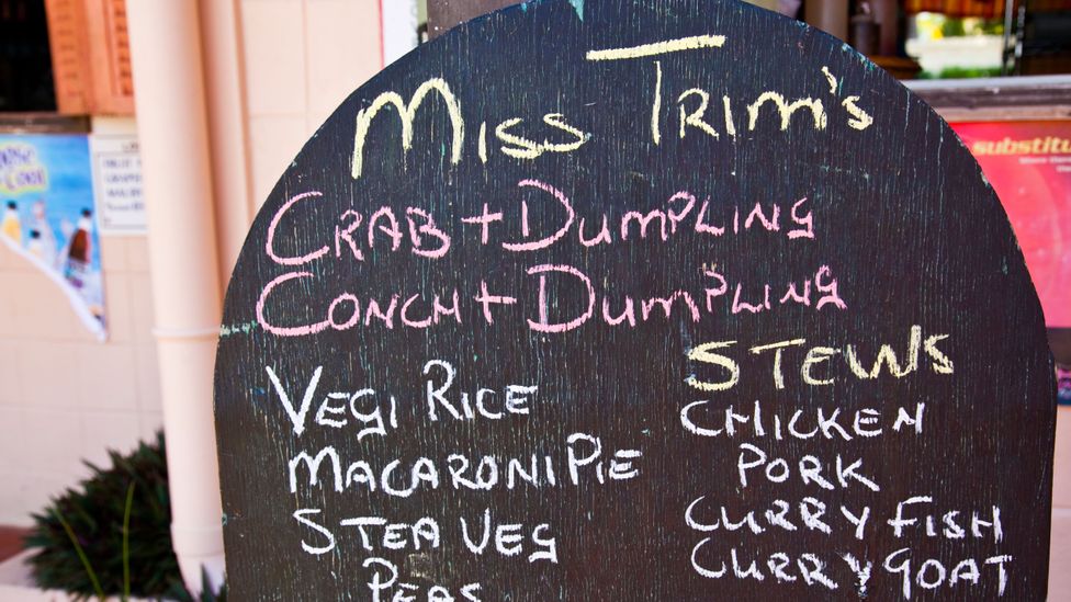Miss Trim's has been serving up homemade local dishes from Store Bay for decades (Credit: dbtravel/Alamy)