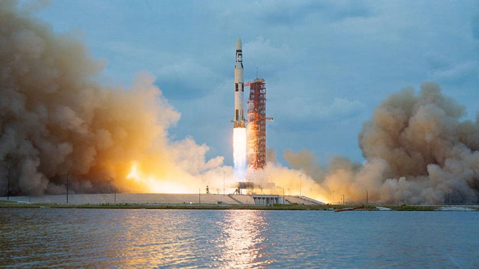 Apollo 8 Saturn V launch (Credit: Nasa)