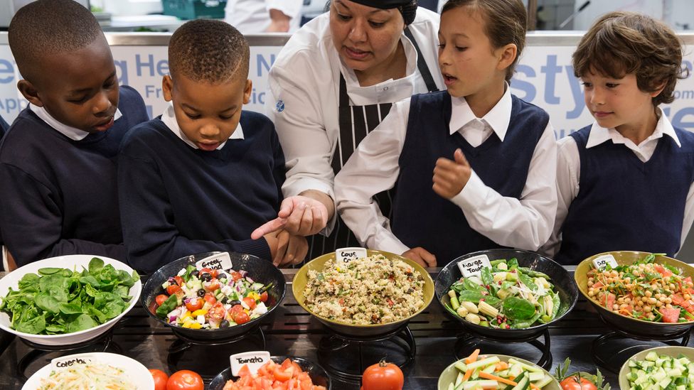 Food is an important part of children's development and social life, but allergies can fill those shared moments with stress and anxiety (Credit: Getty Images)