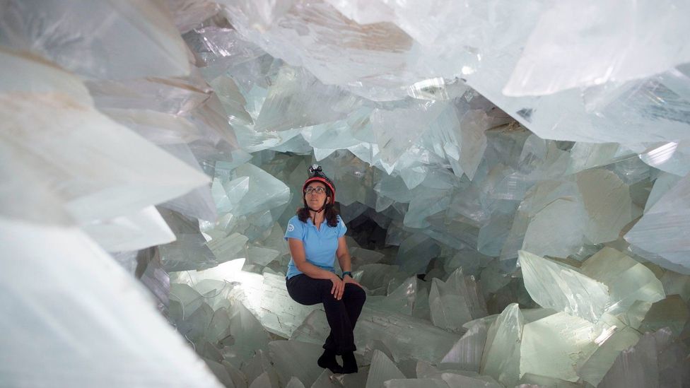 As Mila Carretero, geologist and coordinator of the Pulpí Geode, explained, a geode is a cavity inside a rock that is covered with crystals (Image credit: Getty)