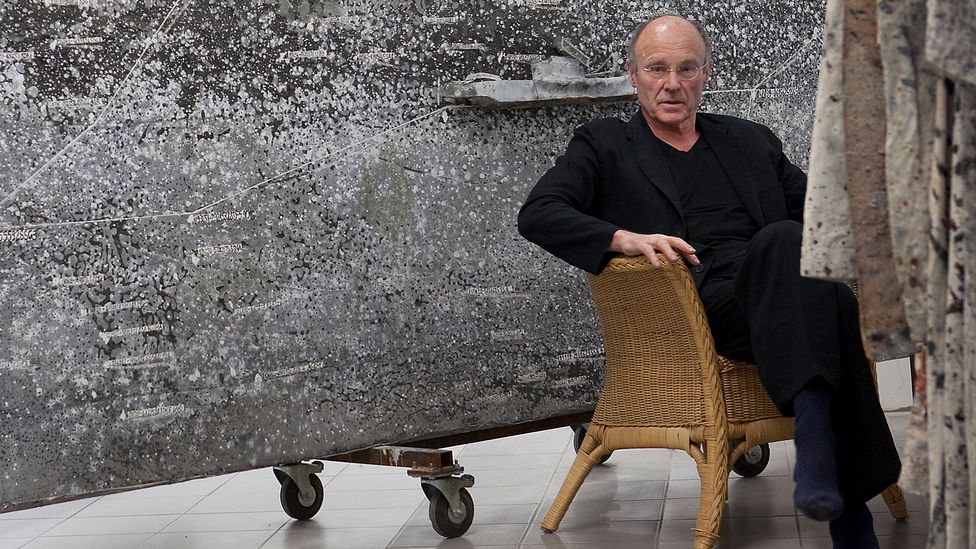 Anselm Kiefer has said that "maybe a work is only finished when it's ruined" (Credit: Getty Images)