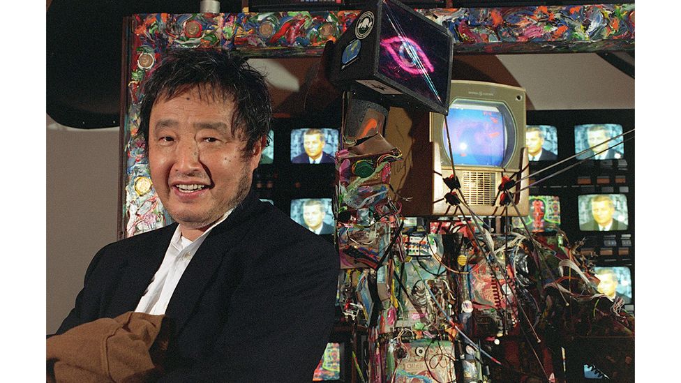 South Korean-American artist Nam June Paik, who died in 2006, is considered to be the founder of video art (Credit: Getty Images)