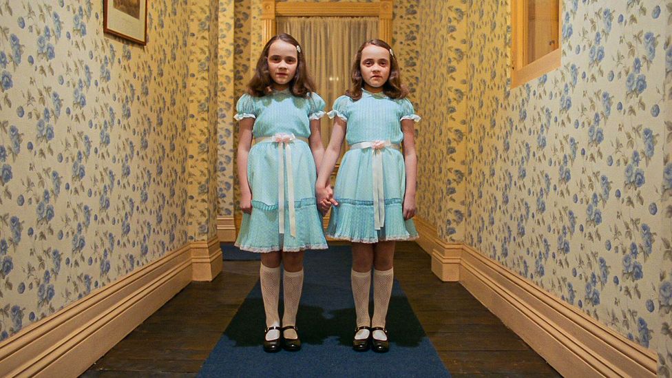 The Shining features one of cinema's most iconic – and unsettling – uses of identical twins (Credit: Alamy)
