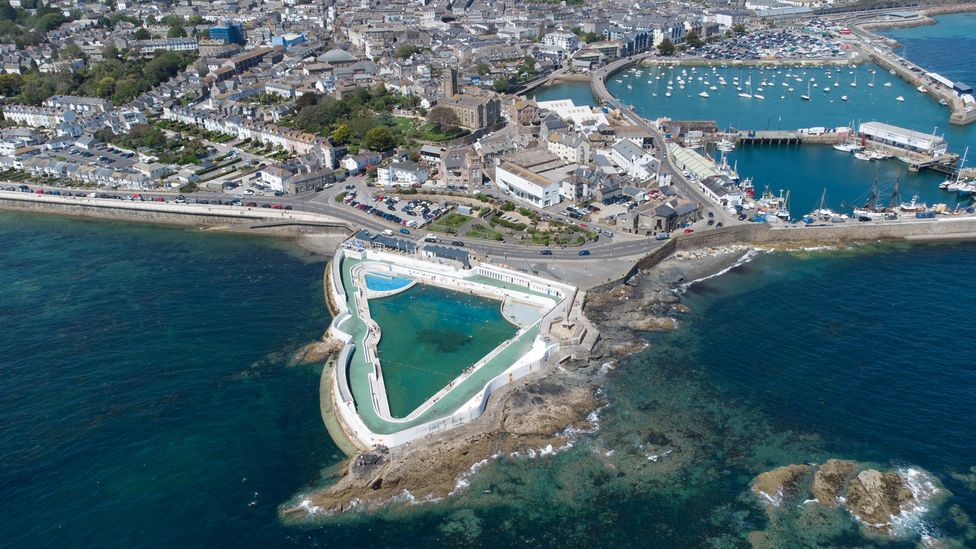 The Jubilee Pool in Penzance, Cornwall, has been refurbished and modernised (Credit: Getty Images)