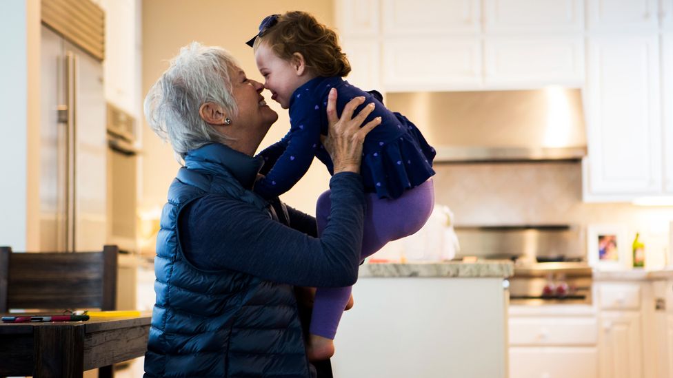 Having grandmothers around can bring many advantages to a family (Credit: Brooke Fasani/Getty Images)