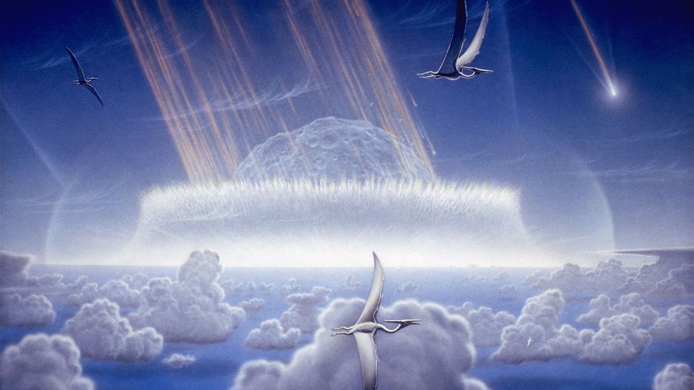 The asteroid that killed the dinosaurs wiped out the majority of species on Earth – but not mammals (Credit: Nasa/Don Davis)