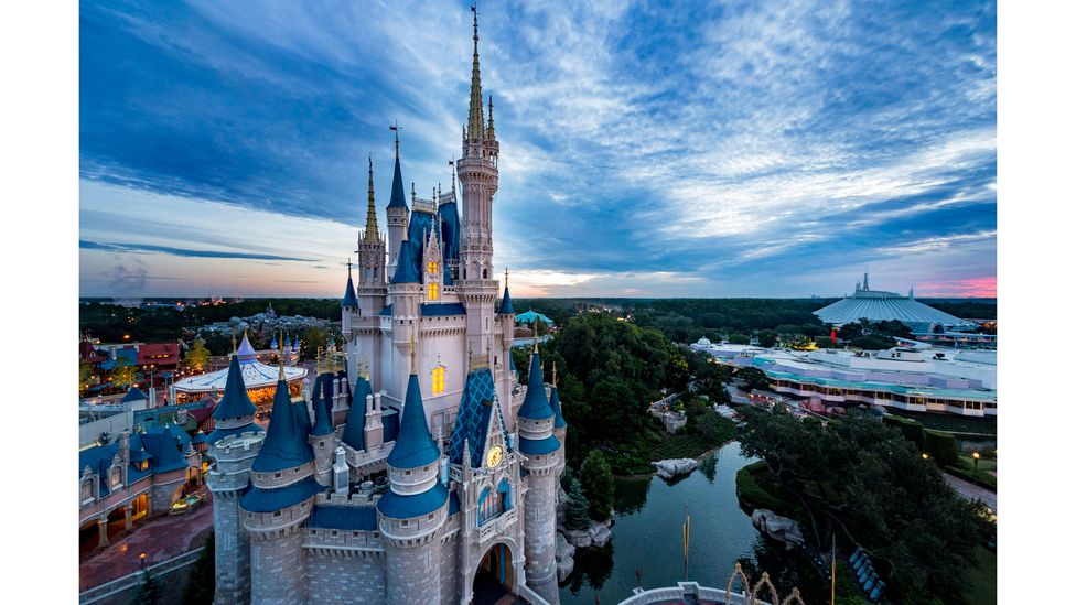 Disneyland – just like the Pleasure Gardens centuries before – offers an escape into a world of fantasy (Credit: Getty Images)