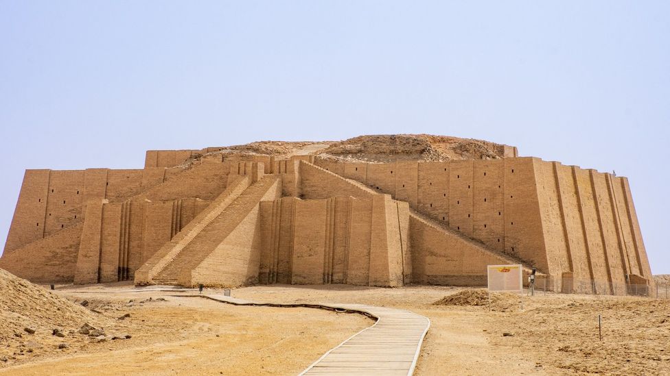 The Ziggurat of Ur is a 4,100-year-old massive, tiered shrine lined with giant staircases (Credit: Geena Truman)