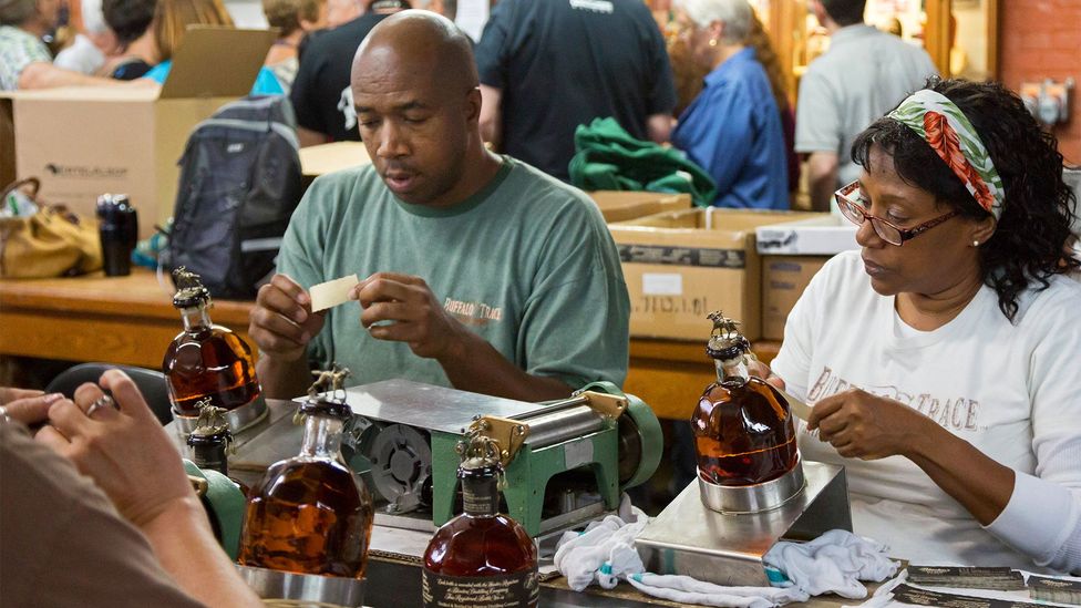 Kentucky's whiskey industry relies on black workers (pictured: Buffalo Trace) (Credit: Jim West/Alamy)